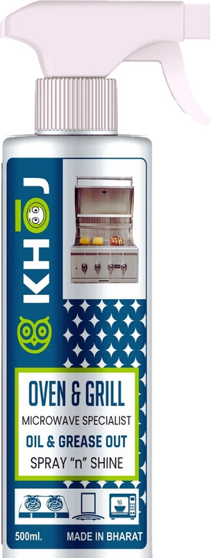 Khoj Oven Grill Barbeque Cleaner, HeavyDuty Degreaser for Microwave, Chimney Oil Tawa(500 ml)