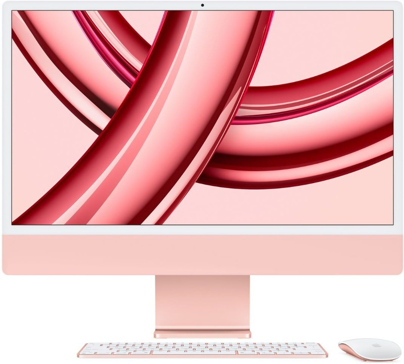 Apple iMac M4 (16 GB Unified/256 GB SSD/macOS Sequoia/24 Inch Screen/MWUC3HN/A)(Silver, 461 mm x 547 mm x 147 mm, 4.42 kg)
