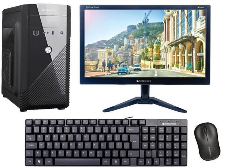 TECH- Assemblers Core i5 Core i5 (4 GB DDR3/1 TB/Windows 10 Home/18.5 Inch Screen/Core i5 (4 GB DDR3/1 TB/1 GB SSD/Windows 10 Home/18.5 Inch Screen)) with MS Office(Multicolor)