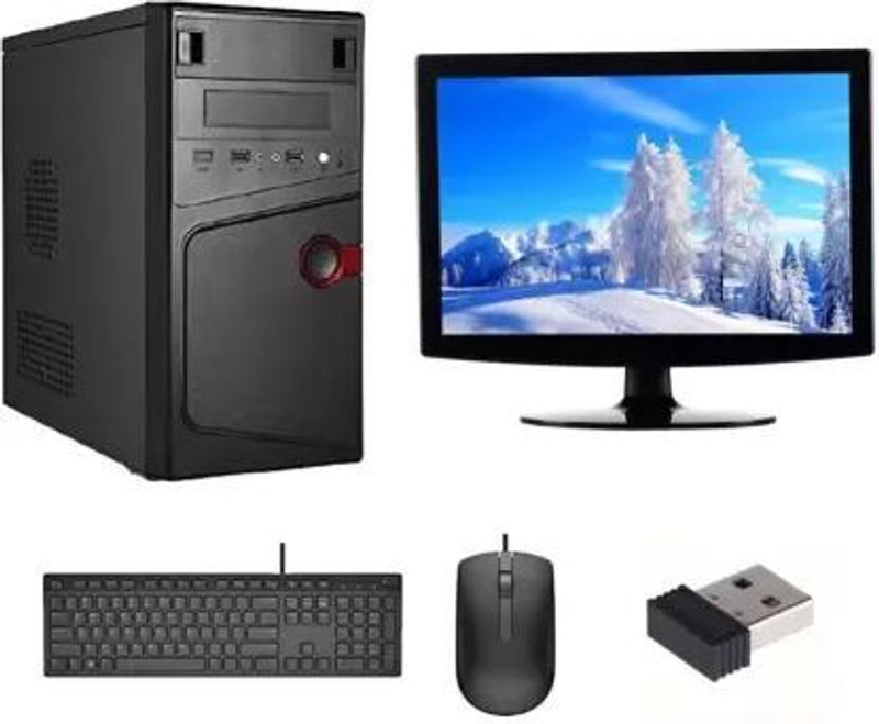 TECH- Assemblers PRO Core i5 (8 GB DDR3/500 GB/Windows 10 Pro/512 MB/18.5 Inch Screen/I5)(Black)