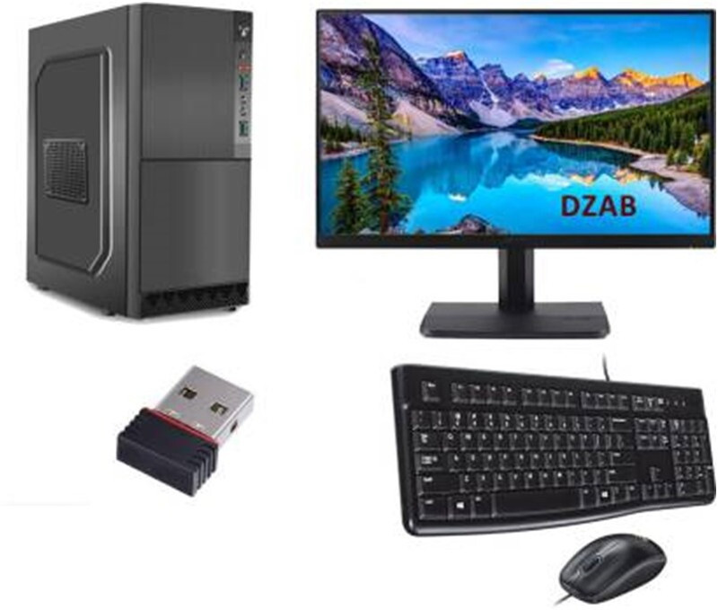AICS Desktop I3 3rd Gen Core i3 (8 GB DDR3/500 GB/128 GB SSD/18.5 Inch Screen/i3-3rd PC)(Black)
