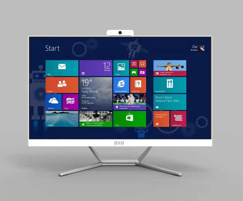 BSB AIO2182 Core i5 (16 GB DDR4/500 GB/500 GB SSD/Windows 11 Home/2 GB/24 Inch Screen/AIO2182)(White)