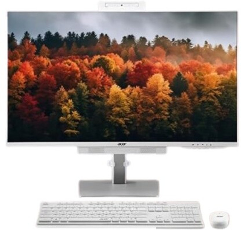 Acer Aspire C24 Core i5 (16 GB DDR4/512 GB SSD/Windows 11 Home/23.8 Inch Screen/UD.311SI.00Z) with MS Office(White, 5 kg)
