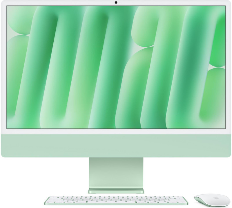 Apple iMac M4 (16 GB Unified/256 GB SSD/macOS Sequoia/24 Inch Screen/MWUF3HN/A)(Blue, 461 mm x 547 mm x 147 mm, 4.42 kg)