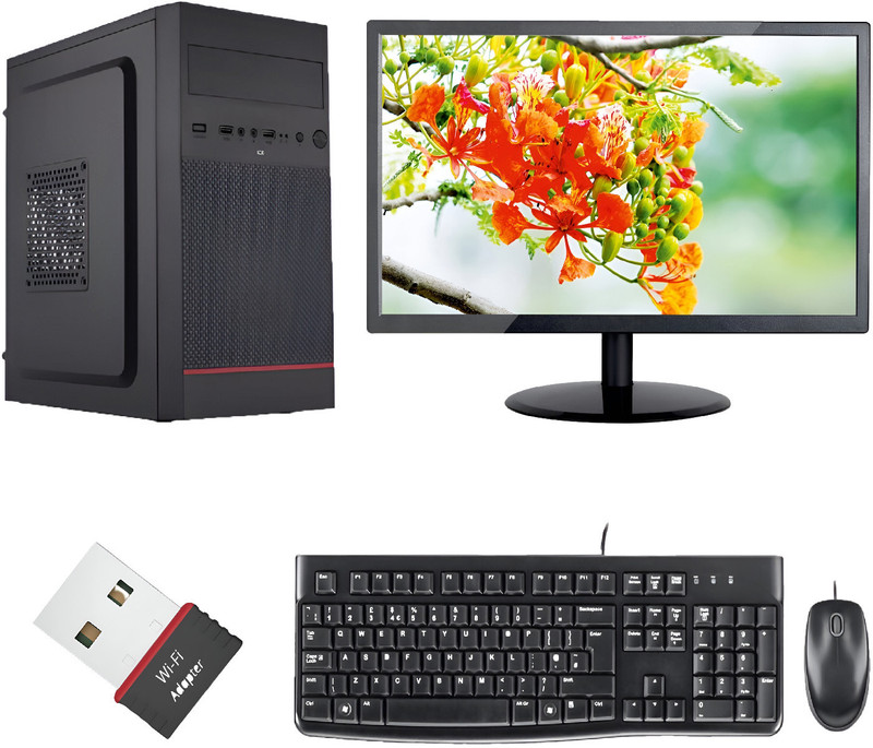 SNEXT CORE I5 Core i5 (16 GB DDR4/512 GB SSD/Windows 10 Pro/19 Inch Screen/Full Computer Setup 1) with MS Office(Black)