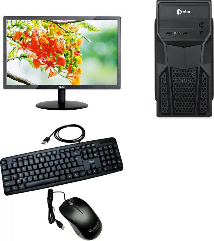rionix Gaming & Editing Desktops Core i7 (16 GB Unified/512 GB SSD/Windows 11 Home/2 GB/22 Inch Screen/Gaming & Editing Desktops Core i7 (16 GB DDR3/512 GB SSD) with MS Office(Black)