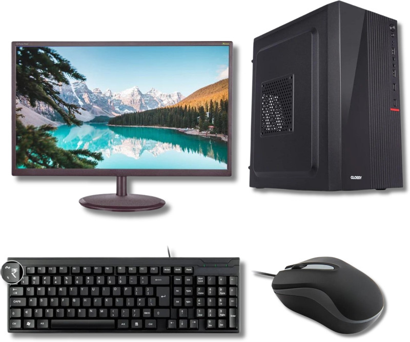 DGI Gaming Core i5 (8 GB DDR3/512 GB SSD/Windows 10 Pro/2 GB NVIDIA/22 Inch Screen/IN-MMS2160B/94) with MS Office(Black, 55 cm x 74 cm x 52 cm, 16 kg)