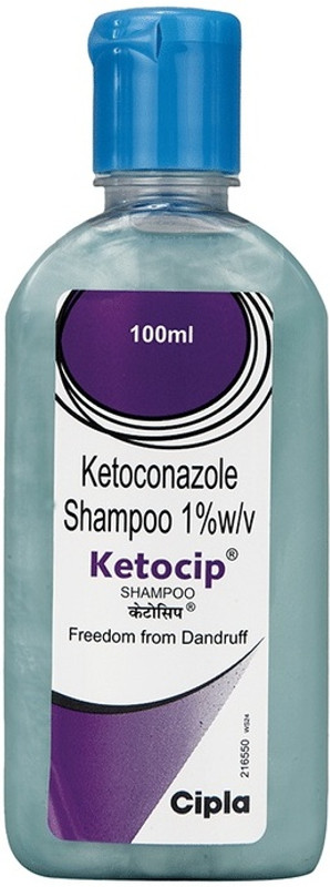 Ketocip Shampoo1 % Liquid(100 ml)