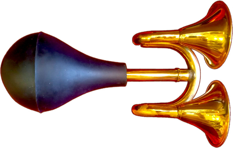 robin collection Pure Brass Double Bulb Biccho Horn Bb Alto Horn