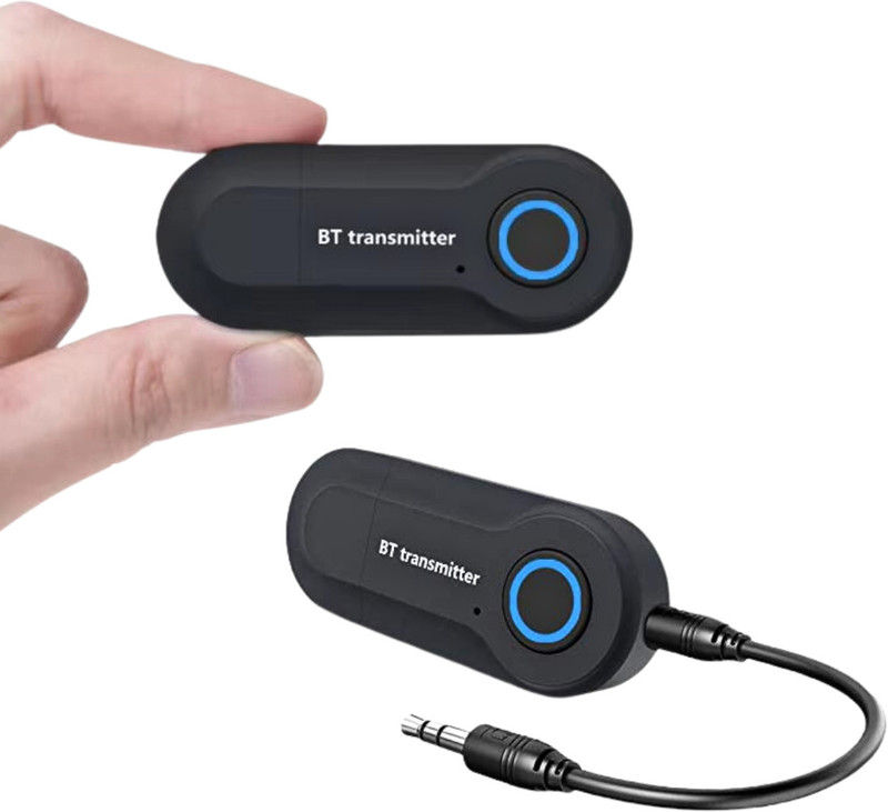 DRUMSTONE ( BUY 1 GET 1 ) Bluetooth Transmitter 3.5MM Jack Audio Adapter 64 W AV Control Receiver(Multicolor)