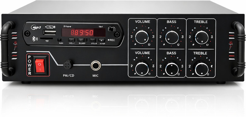 iSound 4440 BLUETOOTH 5000 W AMPLIFIER ,DJ MACHINE SOUND,USB/SD CARD,FM RADIO,REMOTE 120 W AV Power Amplifier(Black)