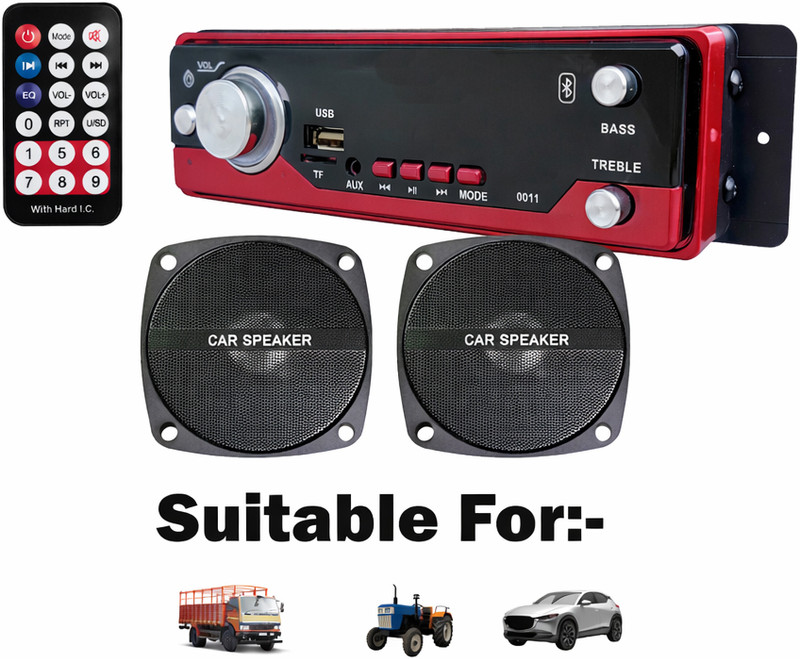 ots world Dual Channel Stereo Amplifier with Dual 110-watt Speaker Support BT/FM/SD/AUX 240 W AV Power Amplifier(Blue)
