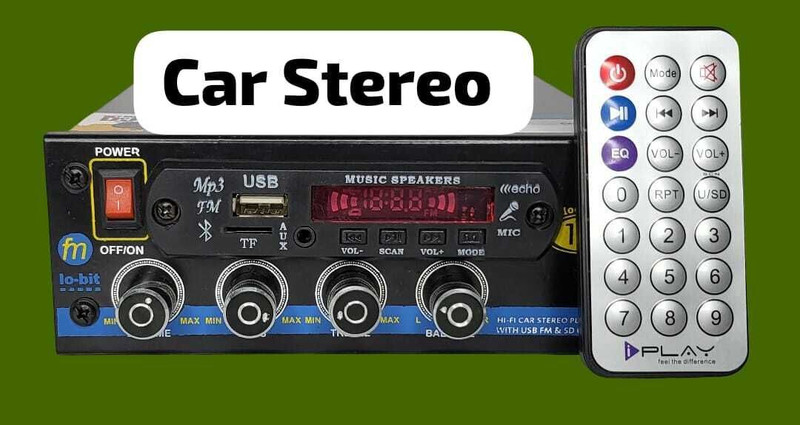 FANTONIC Car Stereo Music Player_AP127 50 W AV Control Amplifier(Black)
