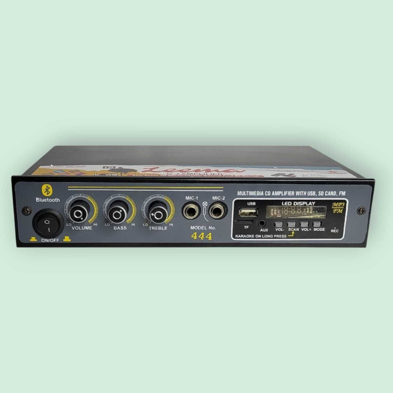 FANTONIC Amplifier for Home, Car & Tractor_AM968 50 W AV Power Amplifier(Black)