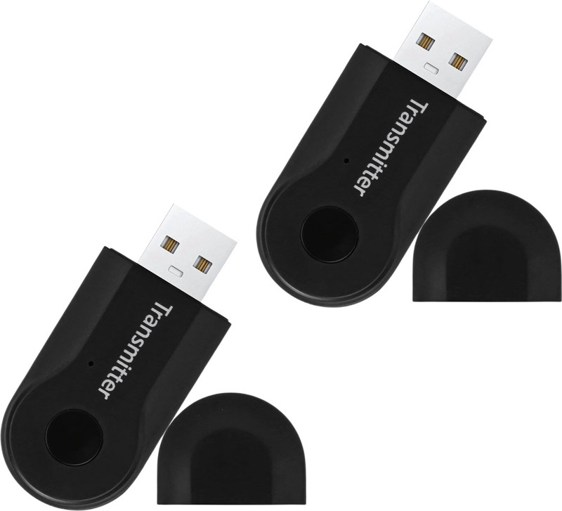 DRUMSTONE ( BUY 1 GET 1 ) Bluetooth 5.0 Wireless Audio Transmitter Adapter 50 W AV Control Receiver(Multicolor)