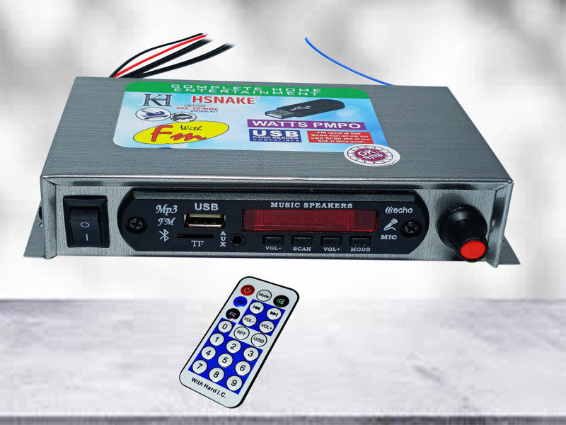 HSNAKE New Avianca Multi function Mp3 Player 60 W AV Power Amplifier(Multicolor)