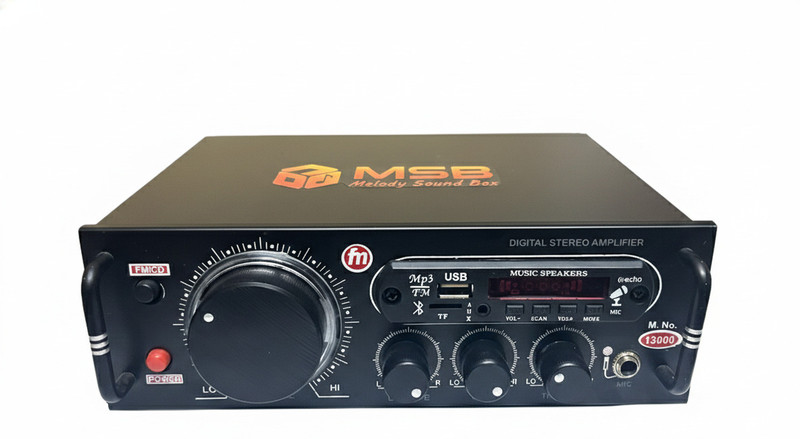 MSB MSB105 200 W AV Power Amplifier(Black)