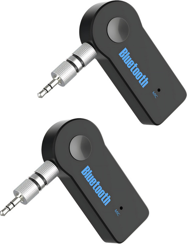 Elevea { 15 Years Warranty } Bluetooth Receiver/Hands-Free Car Kit 2 W AV Power Receiver(Black)