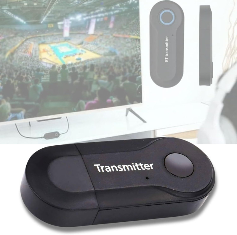 DRUMSTONE Wireless Bluetooth Audio Transmitter for TV, Headphones, & Speakers 160 W AV Power Receiver(Multicolor)