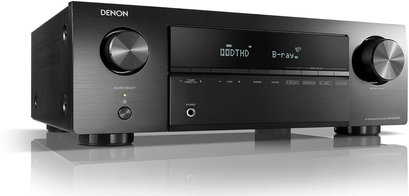 DENON DENONAVRX250BT 5.1 Ch 4K Ultra HD AV Receiver With Bluetooth 130 W AV Power Receiver(Black)