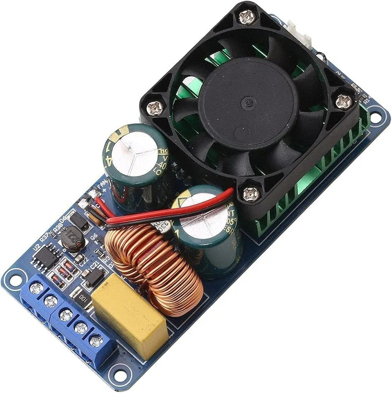Daakro CA2092, IRS2092, 500W Class D Mono Amp Board 500 W AV Power Amplifier(Blue)