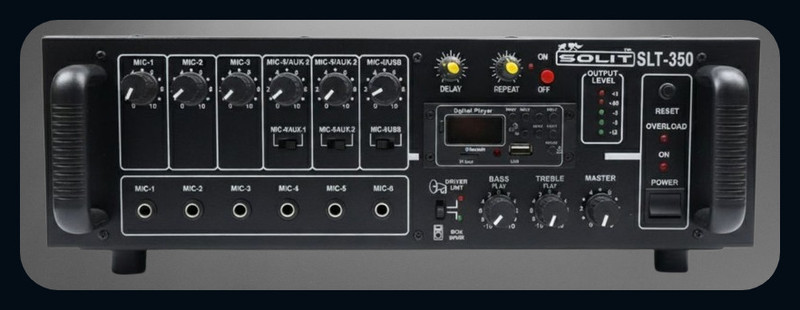 SOLIT SLT-350_amplifier reciever_Perfect Product_PQ1 250 W AV Control Amplifier(Black)