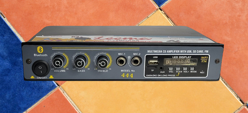 servostar india pvt ltd Home and Car Amplifier - 50 WATT 50 W AV Power Amplifier(Black)