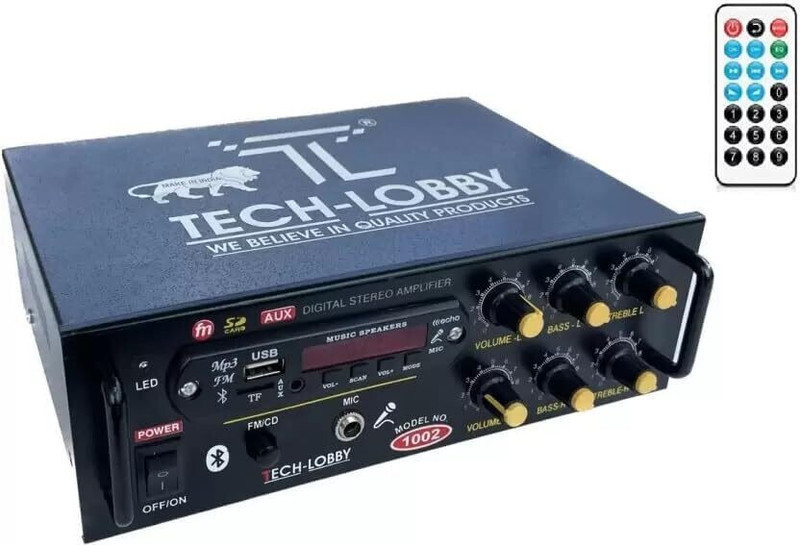 TECH-LOBBY TL-4440 120 W AV Power Amplifier(Black)