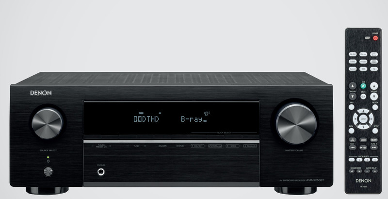DENON X250BT 300 W AV Power Receiver(Black)