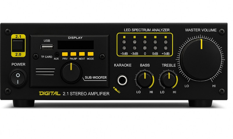 SG ELECTRO SALES 2.1 AMPLIFIER 160 W AV Control Amplifier(Black)