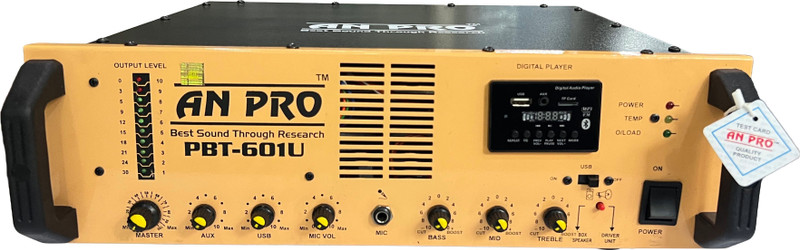 Anpro PBT-601U 650 W AV Power Amplifier(Black)