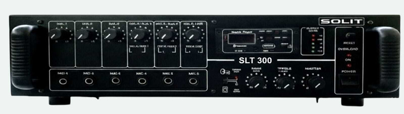 SOLIT SLT 300 with Cooling Fan, USB and Bluetooth (FK-145) 250 W AV Control Amplifier(Black)