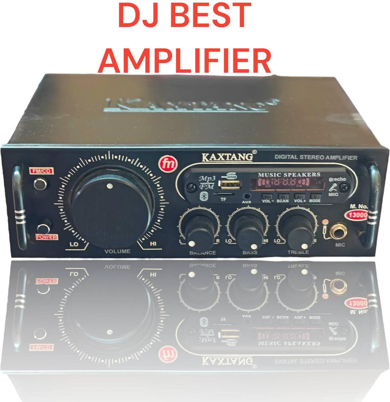 solomax SEASTER AUDIO 13000 DJ BETTER SOUND QUALITY Amplifier BT/ USB//SD Card /FM 160 W AV Power Amplifier(Black)