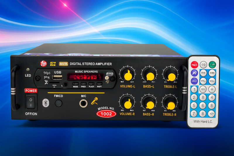 Digital Gurudev 1002 100 W AV Control Amplifier(Multicolor)