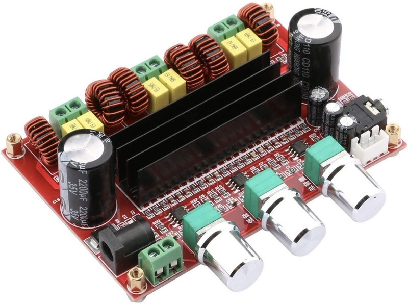 AlkaEntr TPA3116D 2.1CH 200 W AV Power Amplifier(Red)