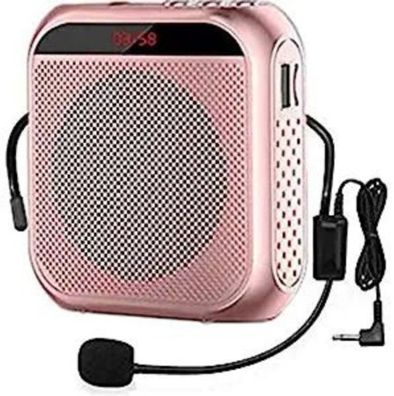 FreshDcart Wireless Voice Amplifier 8 W AV Control Amplifier(Pink)