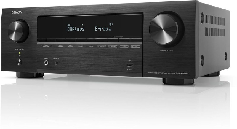 DENON X1800H 440 W AV Power Receiver(Black)