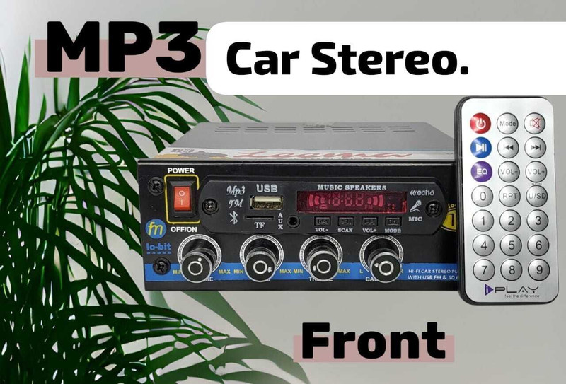 WRX MIC Input/USB/SD Card Slot/FM Radio/AUX Input/Remote Control/Amplifier Bluetooth 160 W AV Power Amplifier(Black)