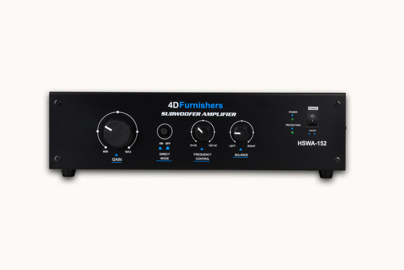 4D Furnishers HSWA-300 220 W AV Power Amplifier(Black)