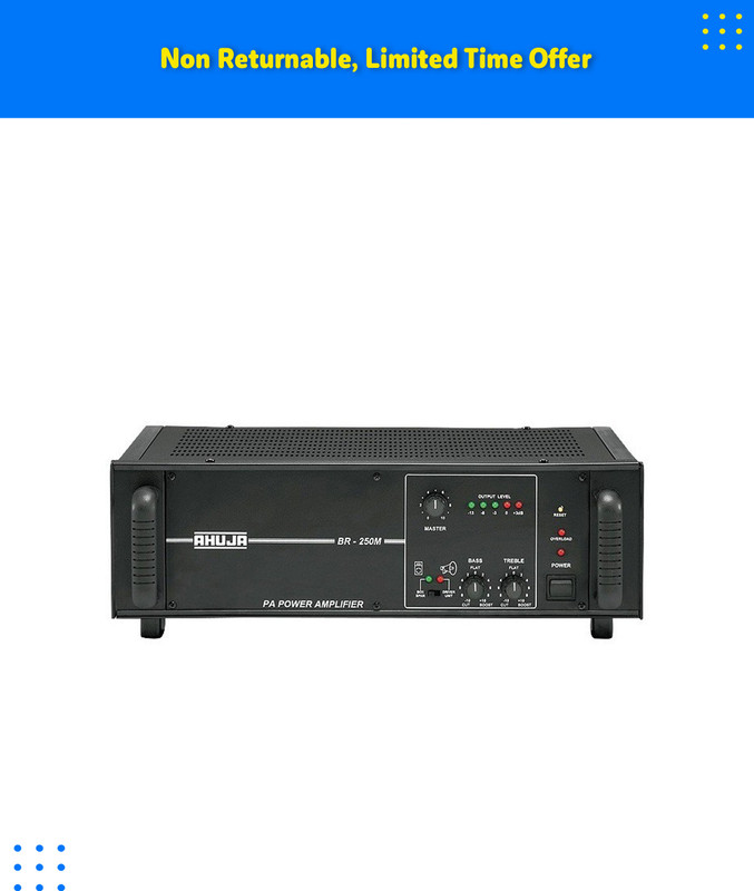 Ahuja BR 250 250 W AV Power Amplifier(Black)