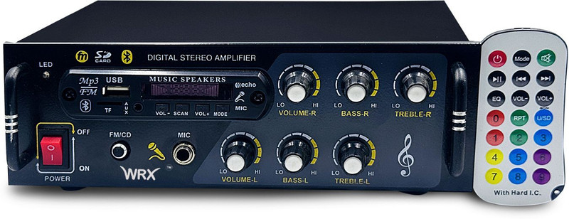 Sonuk 4440 BLUETOOTH 5000 W AMPLIFIER ,DJ MACHINE SOUND,USB/SD CARD,FM RADIO,REMOTE 1 250 W AV Power Amplifier(Black)
