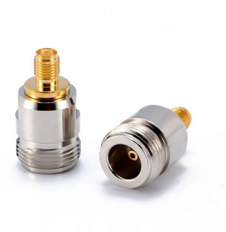 NBR N Type (F) to SMA (F) Adapter for LTE LoRa Gateway Ham Radio Net.Anal. - 2 Pcs Antenna Amplifier