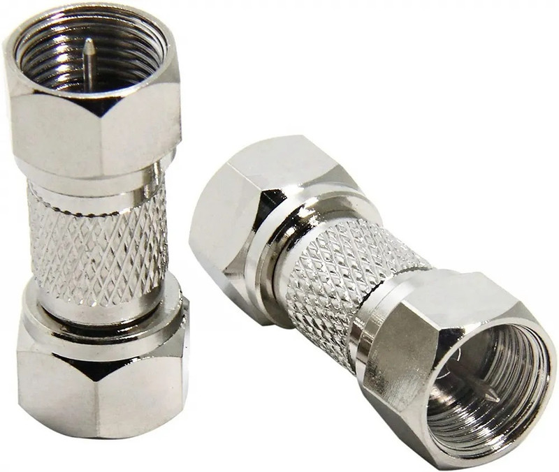 Netboon F type male to F type male adapter Antenna Amplifier