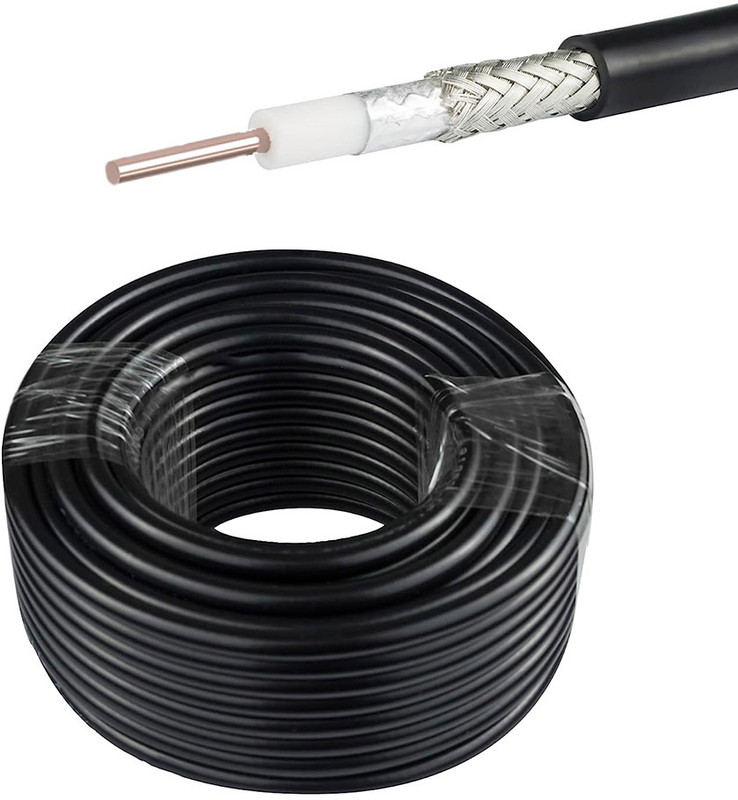 Netboon HLF 400 Extension Cable for VHF Radio Antenna Amplifier