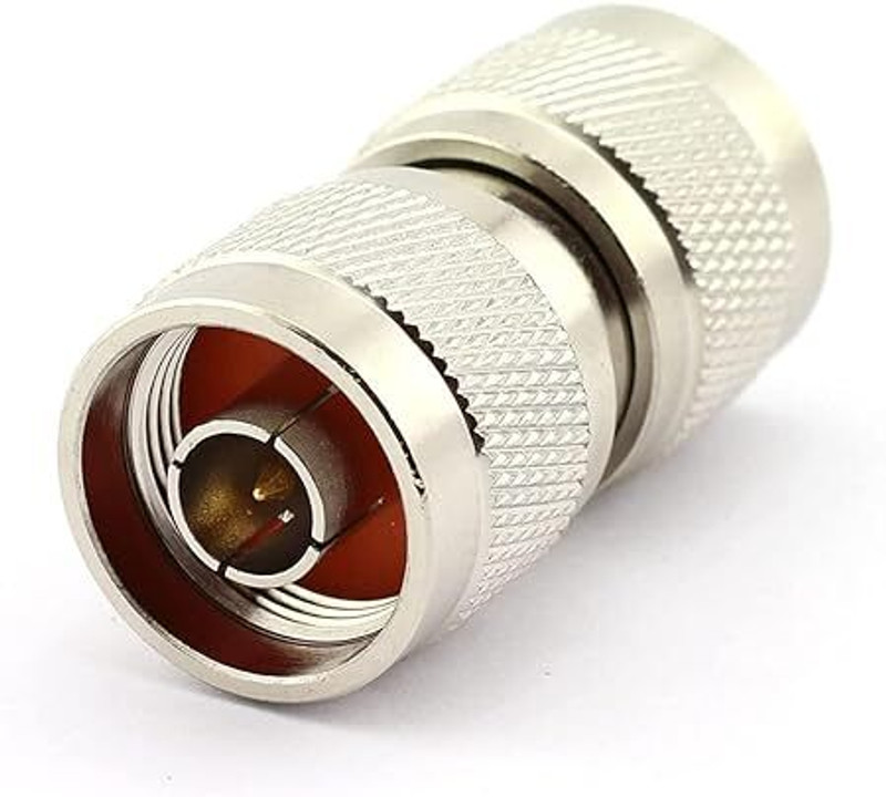 NBR N Male to N Male Adapter Connector Coax Coupler for CB Radio Two-Way Wireless Antenna Amplifier
