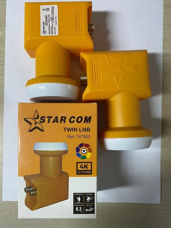 Sayeny Star.com-Twin LNB Universal Ku-Band for Tatasky, Videocon, Airtel, Dish tv Antenna Rotator