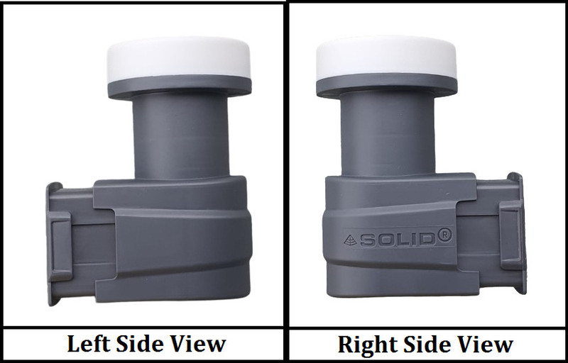 Sayeny Solid FS-36 LNB Eco Series Dual LNB for Tatasky, Videocon, Airtel, Dish tv Antenna Rotator