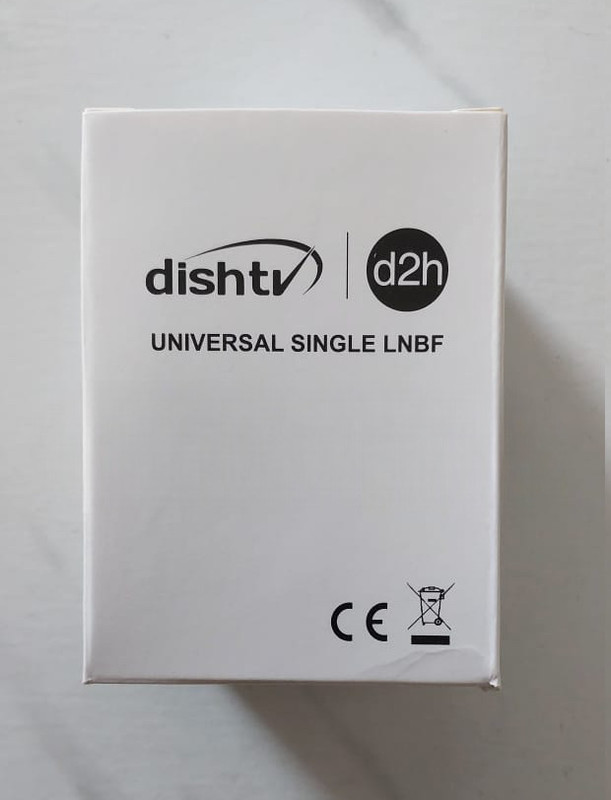 dishtv D2h All DTH in Full HD Signal Digital KU Band LNBF Satellite Receiver Universal Antenna Rotator