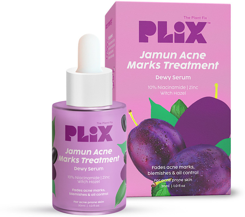 The Plant Fix Plix 10% Niacinamide Jamun Face Serum for Acne marks, blemishes & oil control(30 ml)