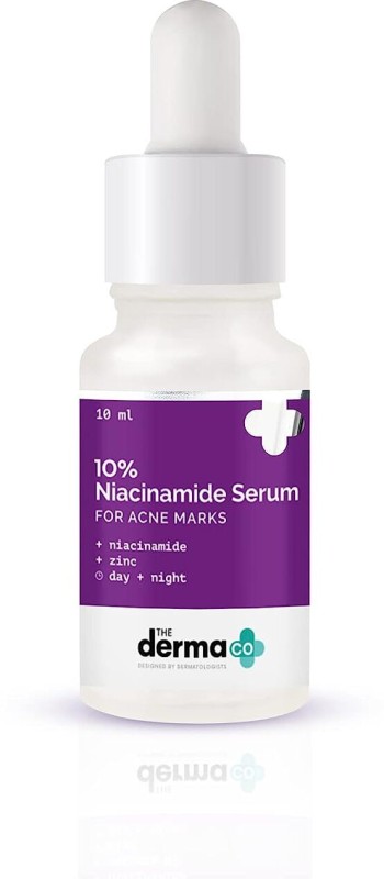 The Derma Co 10% Niacinamide Face Serum For Acne Marks And Acne Prone Skin For Men and Women(10 ml)